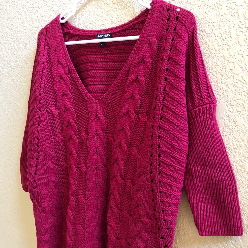 Express Textured Sweater - Picture 2 of 5